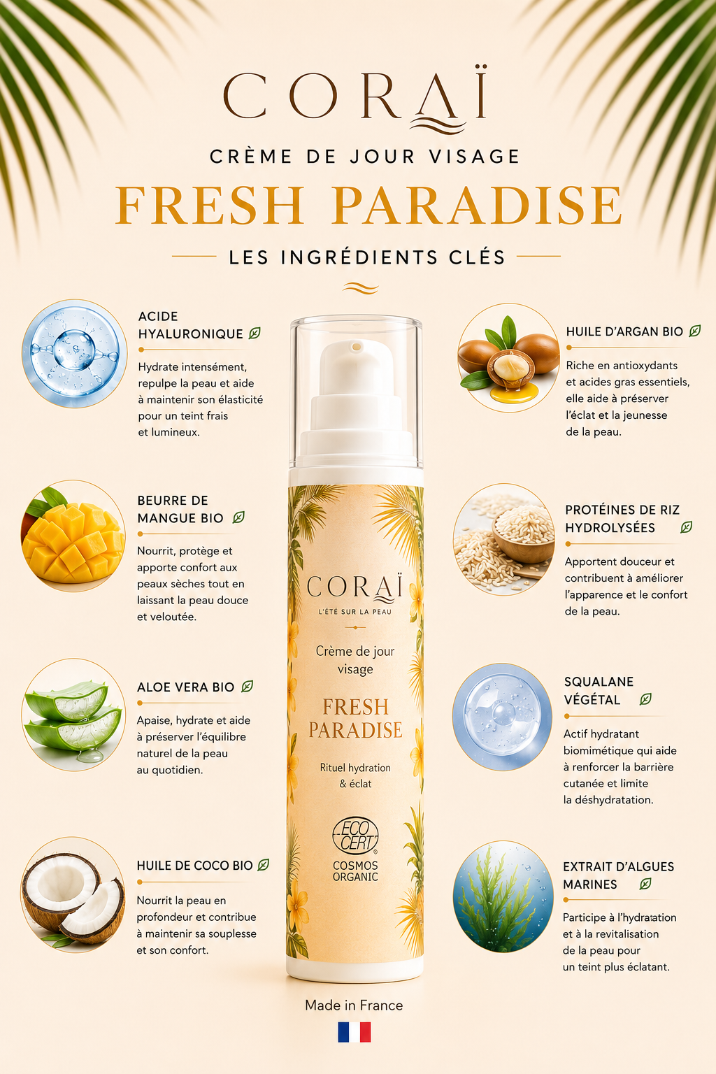 Crème de jour Fresh Paradise