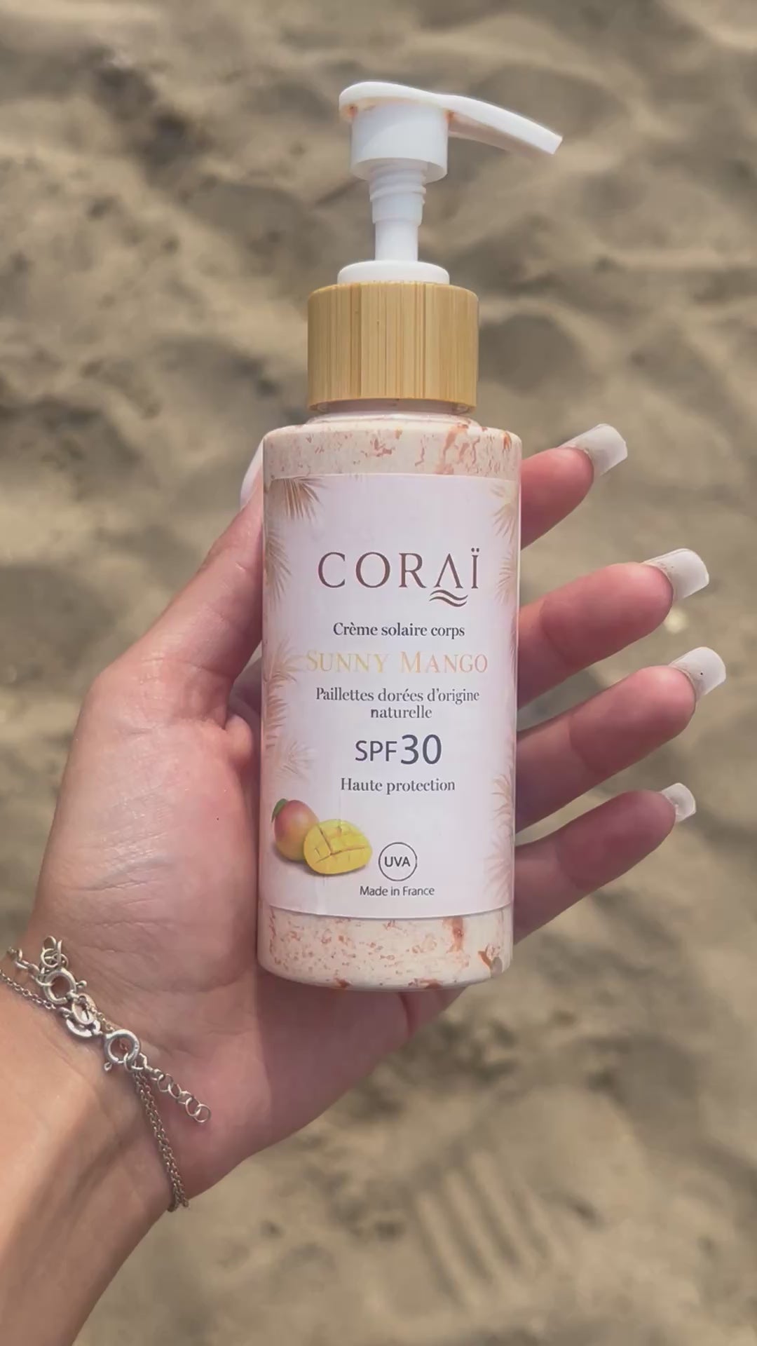 Crème solaire SPF 30 Sunny mango